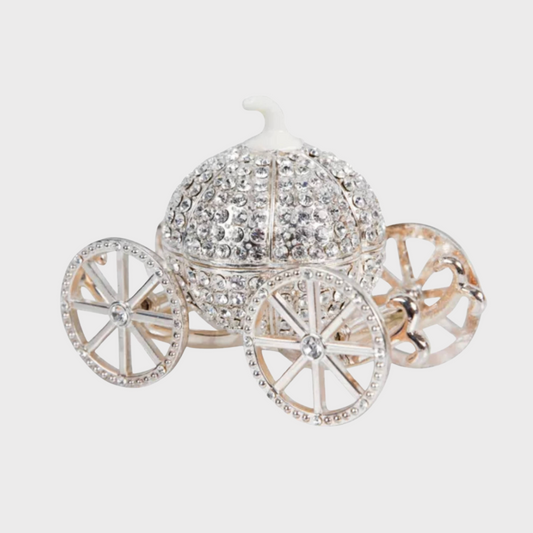 Crystal Carriage Trinket Box