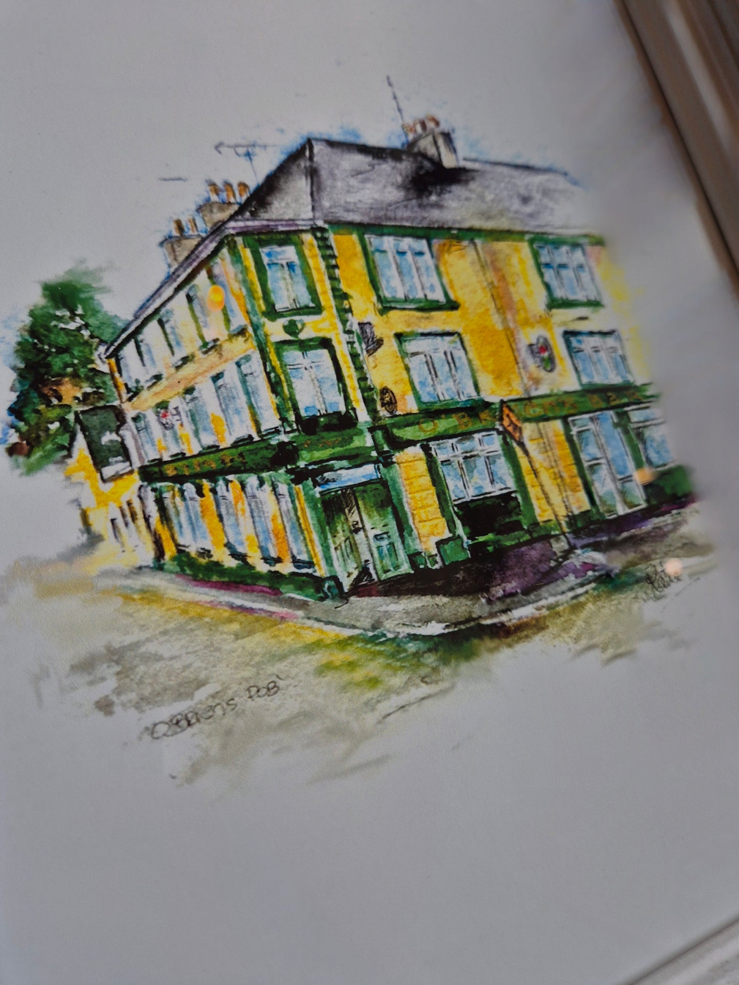 O'Briens Large Framed Print
