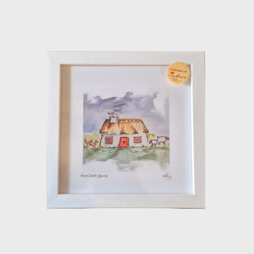 Home Sweet Home Small framed Print