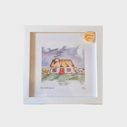 Home Sweet Home Small framed Print