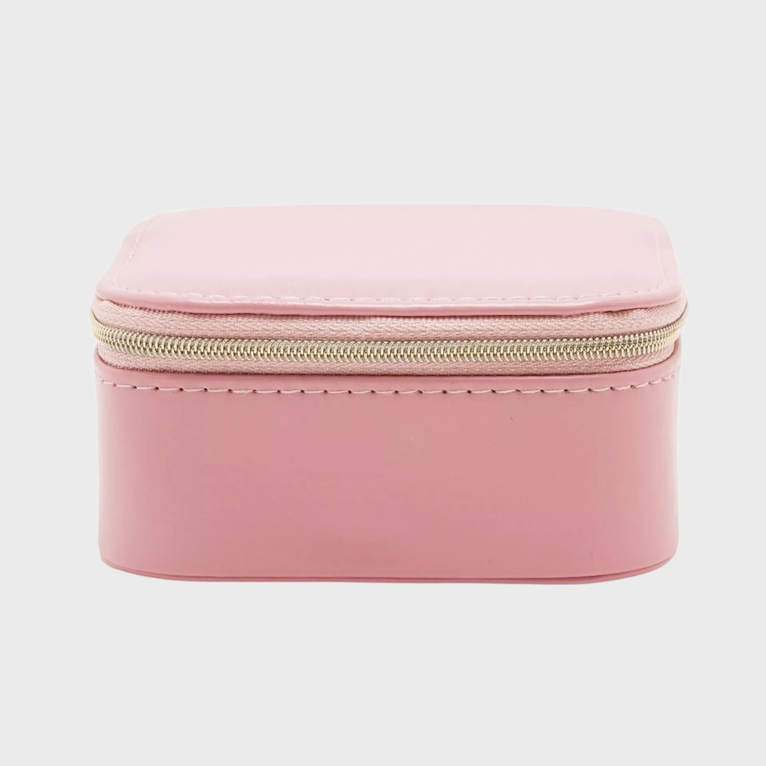 Pink Floral Jewellery Box