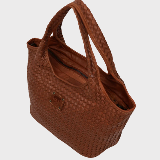 Bear Juliette Braided Shoulder Bag