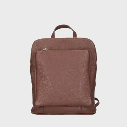 Zoe Leather Backpack