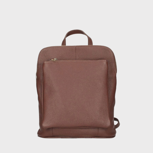 Zoe Leather Backpack