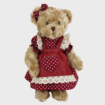 Red Polka Dot Teddy Bear