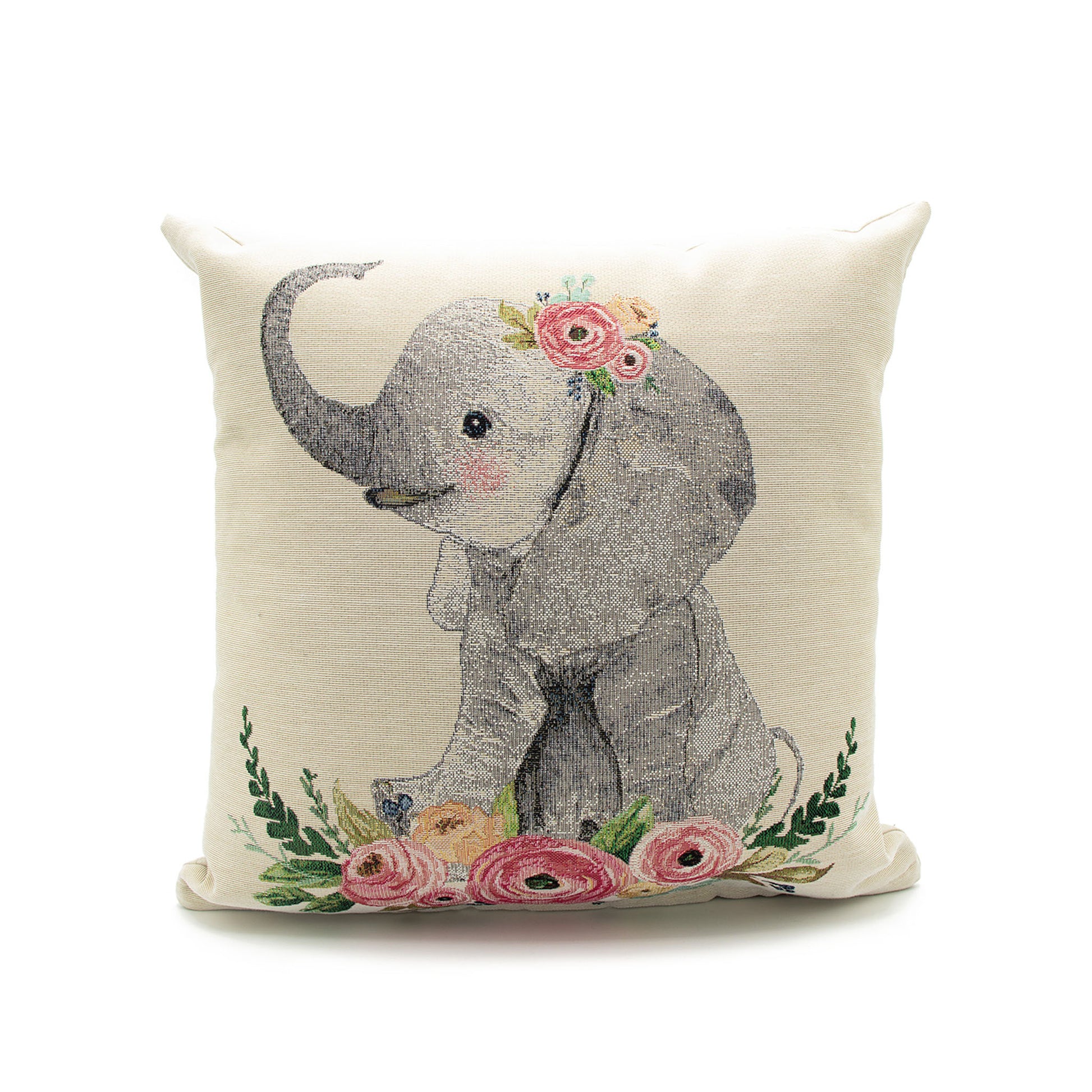 Elephant animal print cushion 